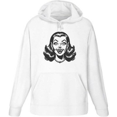 'Funny Vampire Girl' Adult Hoodie / Hooded Sweater (HO053693)