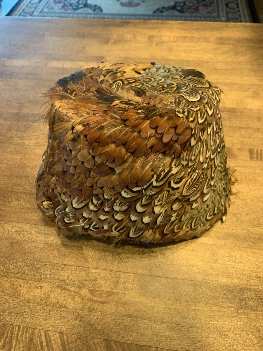 Brown Feather Pillbox Vintage Hats for Women for sale | eBay display picture 3