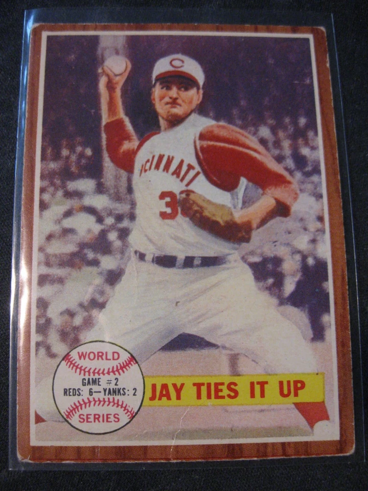 LOTE DE 11 TARJETAS VINTAGE DE LOS CINCINNATI REDS 1962 Post/Topps JAY/BROSNAN/KASKO/COOK...EX Foto 4 de 4