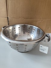 Wilko Kitchen Colander Stainless Steel