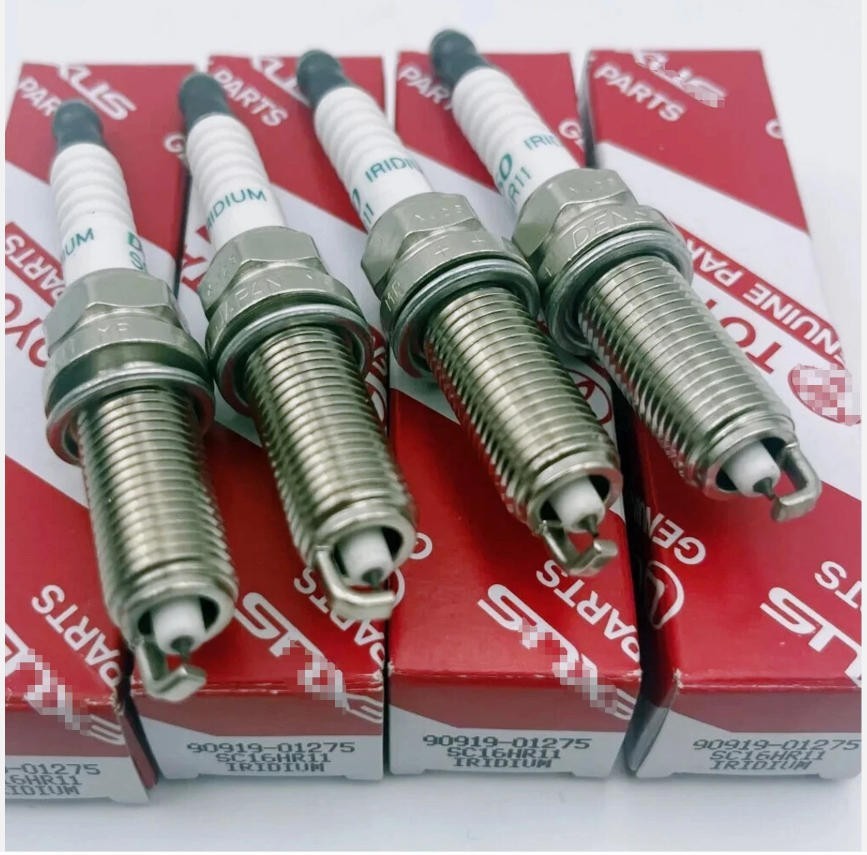 4Pcs Genuine OEM 90919-01275 Iridium Spark Plugs for Toyota Corolla Prius Scion
