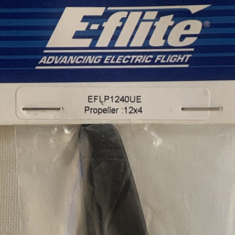 Hélice E-Flite 12x4 EFLP1240UE NUEVA Foto 2 de 3