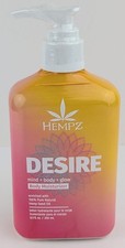 Hempz Desire Citrus Zest  Vanilla Scent Body Moisturizer 8.5fl.oz./250ml