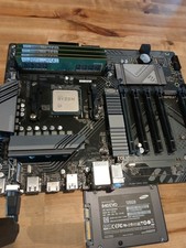 Gigabyte B550 Eagle Wifi6 AMD Ryzen 3900x 16GB DDR4 Motherboard 120gb SSD Win11