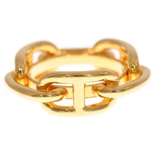 HERMES Cha ne d Ancre Scarf Ring Legato GP Gold