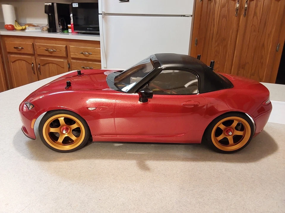 Tamiya RTR M-05 Mazda MX-5 W/ALL ELECS,  REC & TRANS , ALUM WHEELS, NEWLY BUILT - Image 3 of 4