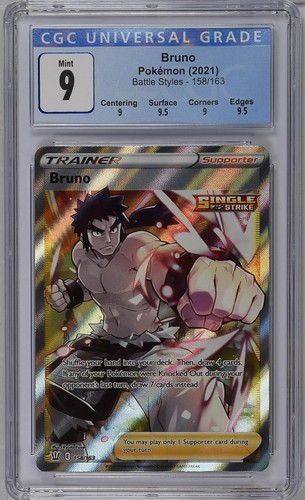 Bruno graded CGC 9 for sale on eBay
