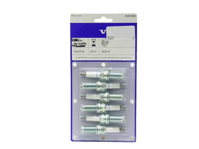GENUINE VOLVO 31216183 Spark Plug Kit Volvo XC90 S80 XC70 XC60 V70