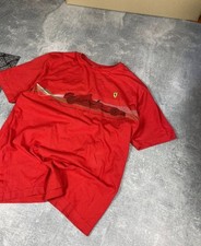 FORMULA 1 SCUDERIA FERRARI 2010'S COTTON TEE SHIRT SIZE M FERNANDO ALONSO