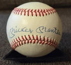 Rawlings – Mickey Mantle – Signed Baseball – JSA Certified