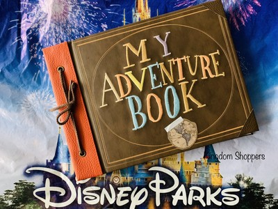 Disney Parks Pixar UP "My Adventure Book" Replica Journal Carl Ellie