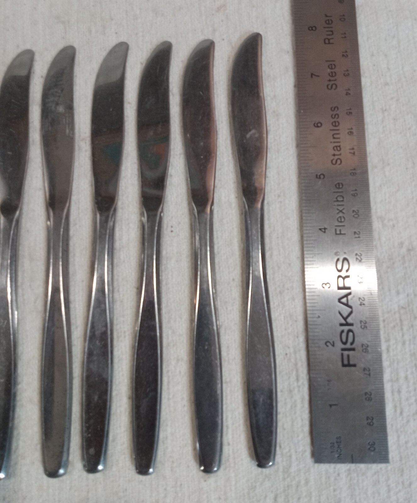 Lot Of 15 Vtg AMERICAN Stainless USA Flatware Forks Spoons Knife 