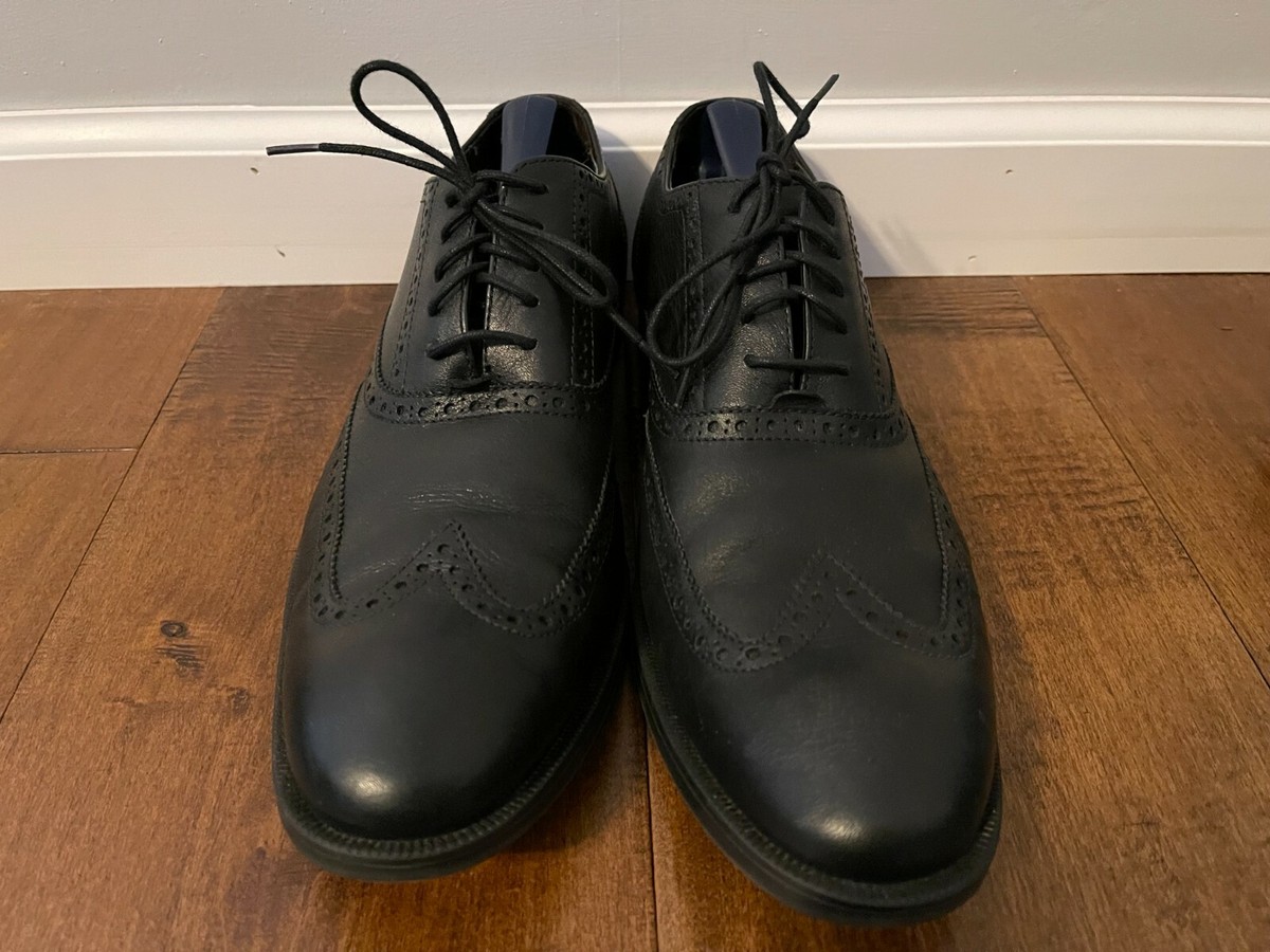 Cole Haan C12492 Batlin Oxford Wingtip Black Leather Dress  display picture 1