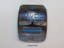 NEW G5 Havoc 2" Lutz Terror of Two 3 Sets Replacement Blades Bands & Collars 943