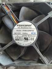 Foxconn PV903212PSPF 0C 0.60A 12V DC Brushless Fan 83CFM 0WC236 5 pin L-F