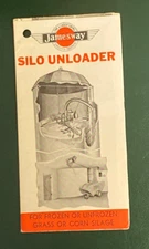 Vintage 1950s Jamesway Silo Unloader Brochure - Farming Agriculture