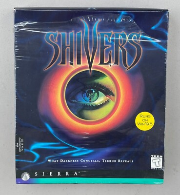 Jeu Vidéo SHIVERS - PC Version Big Box - Très Bon état Complet (boîte, Instructions)