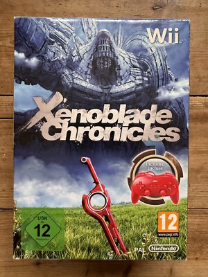 Xenoblade Chronicles SEALED Limited Collectors Edition mit rotem Controller NEU