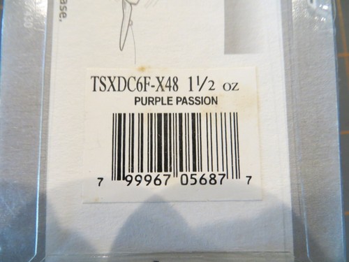 New in Package Tsunami TS X Deep Crank - Purple Passion- 1 1/2 oz - 7 1/2 inch - Picture 5 of 5