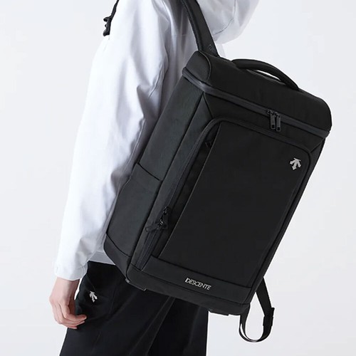 Neu DESCENTE DOS RUCKSACK 23L SQ123UBP10 SCHWARZ UNISEX BACKPACK TAKSE - Bild 3 von 16