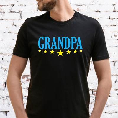 OMPA Stars Design T-SHIRT, Geschenk für ihn, GROSSVATER, WEIHNACHTSGESCHENK, VATERTAG