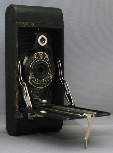 EASTMAN KODAK Hawk-Eye Model B 2A FOLDING VINTAGE Camera * USA * 29061 - Picture 3 of 9