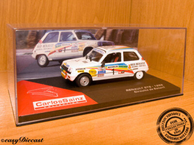 Renault 5TS N°1 Circuit Estoril 1982 Miniature 1/43 Altaya Ixo