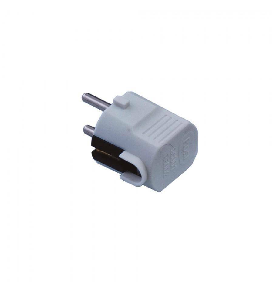 ROSI MATERIALE ELETTRICO SPINA VOLANTE SCHUKO 2P+T 16A BIANCA 80070 RS96001