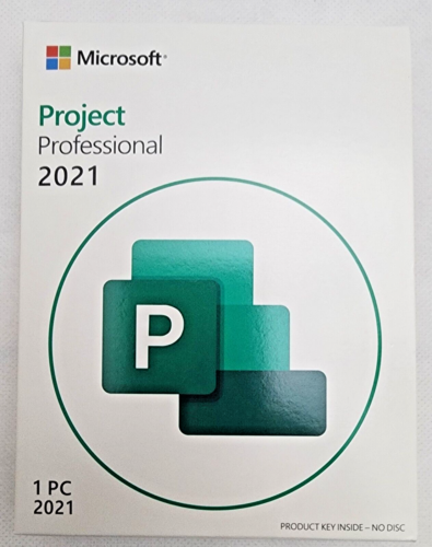 Microsoft Project 2021 Professional - USB - New Sealed Retail Package