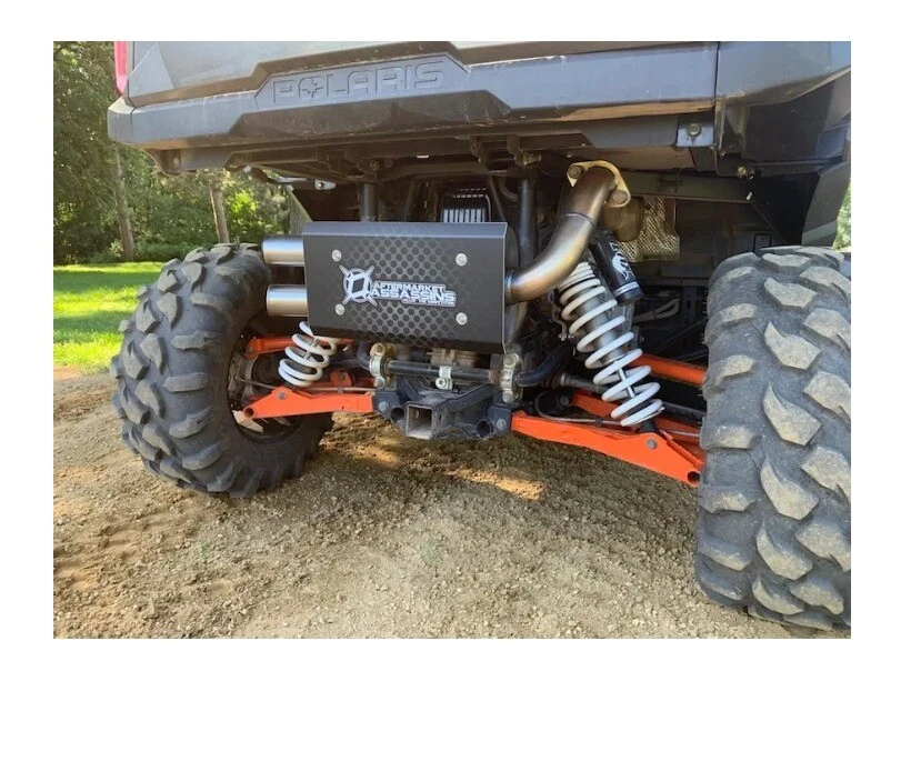 Escape antideslizante de acero inoxidable Aftermarket Assassins para Polaris General y RZR 1000 S Foto 3 de 3