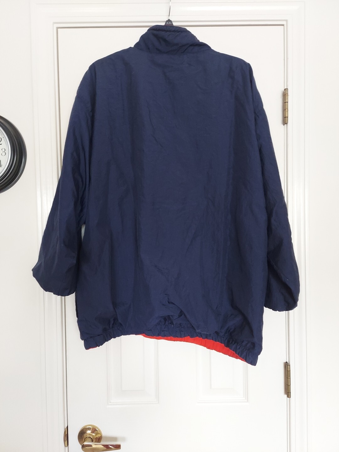 BASIC EDITIONS REVERSIBLE JACKET BLUE AND RED ONE… - image 2