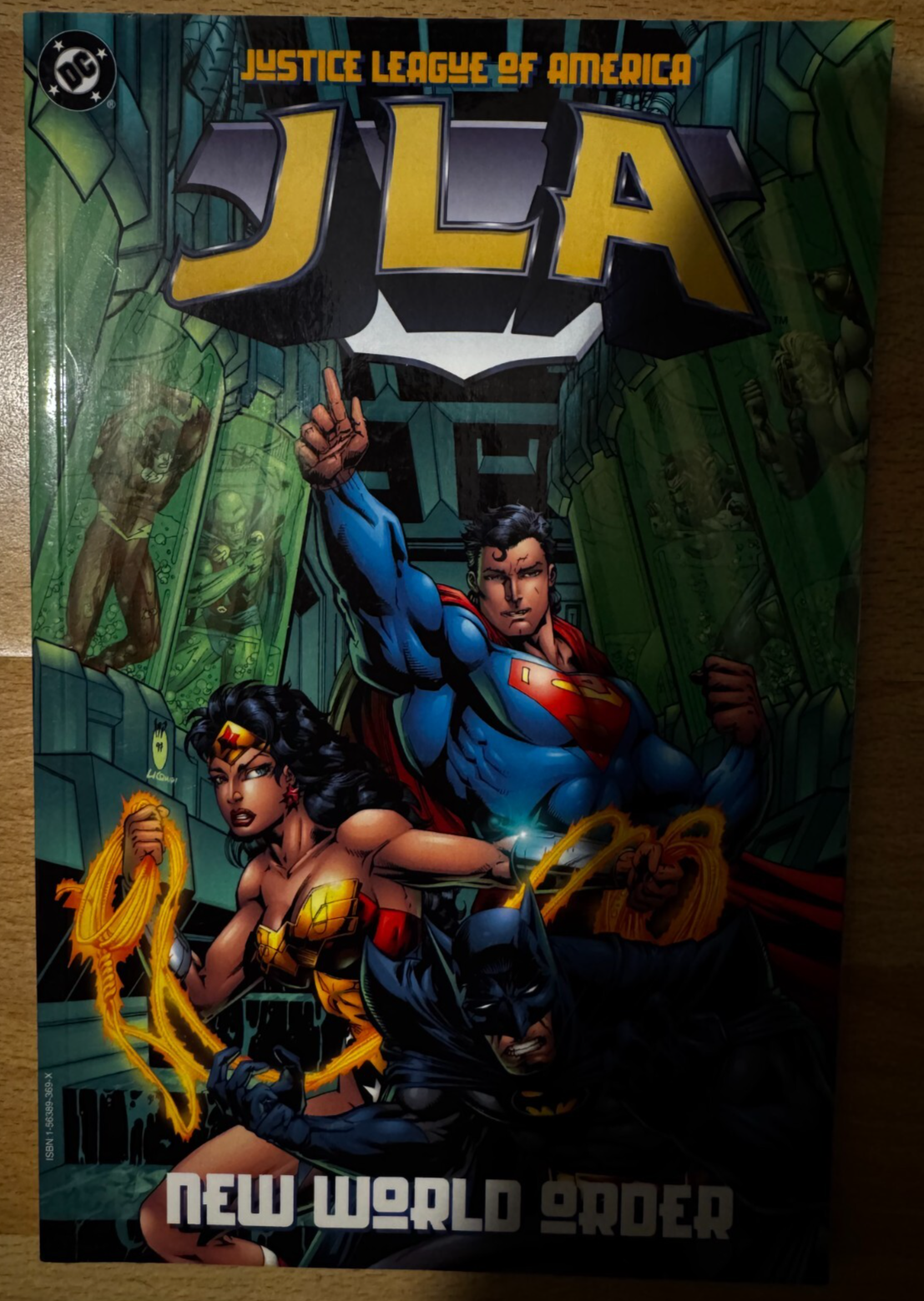 JLA New World Order Paperback TPB Graphic Novel DC Comics Grant Morrison