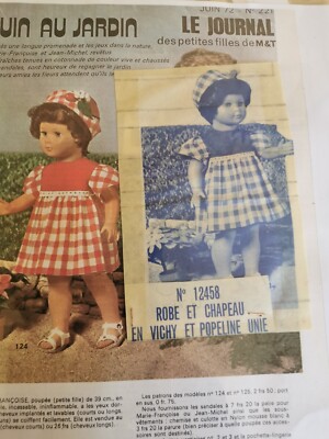 Patron Couture « Brassière Et Short » Pour Fillette Et Poupée - Modes Et Travaux - Neuf