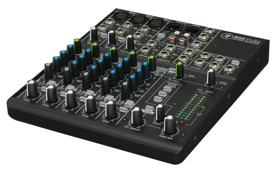 Mackie 802VLZ4 8-channel Soundboard Mixing Console Mixer For Church/School - Image 2 of 4