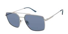 Prive Revaux Women's The Oslo Silver / Blue Polarized Sunglasses