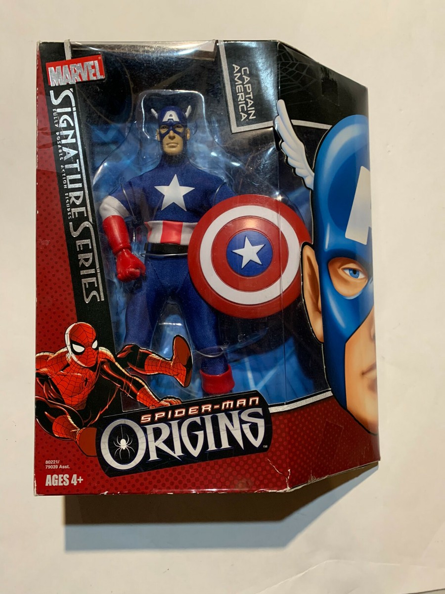 Hasbro Marvel Spider-Man Origins Signature Series CAPTAIN AMERICA