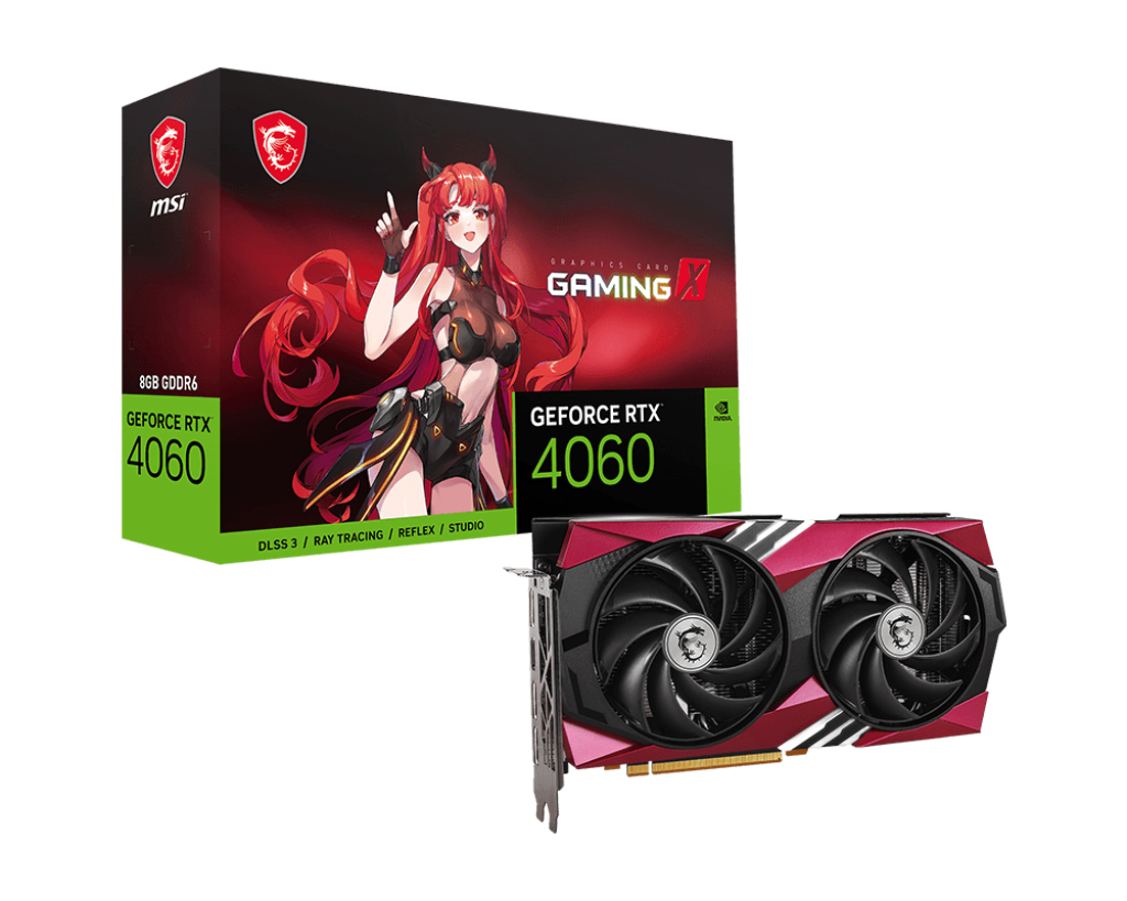 MSI GeForce RTX 4060 GAMING X 8G MLG Graphics Cards 8GB MSI GeForce RTX 4060 GAMING X 8G MLG Graphics Cards 8GB