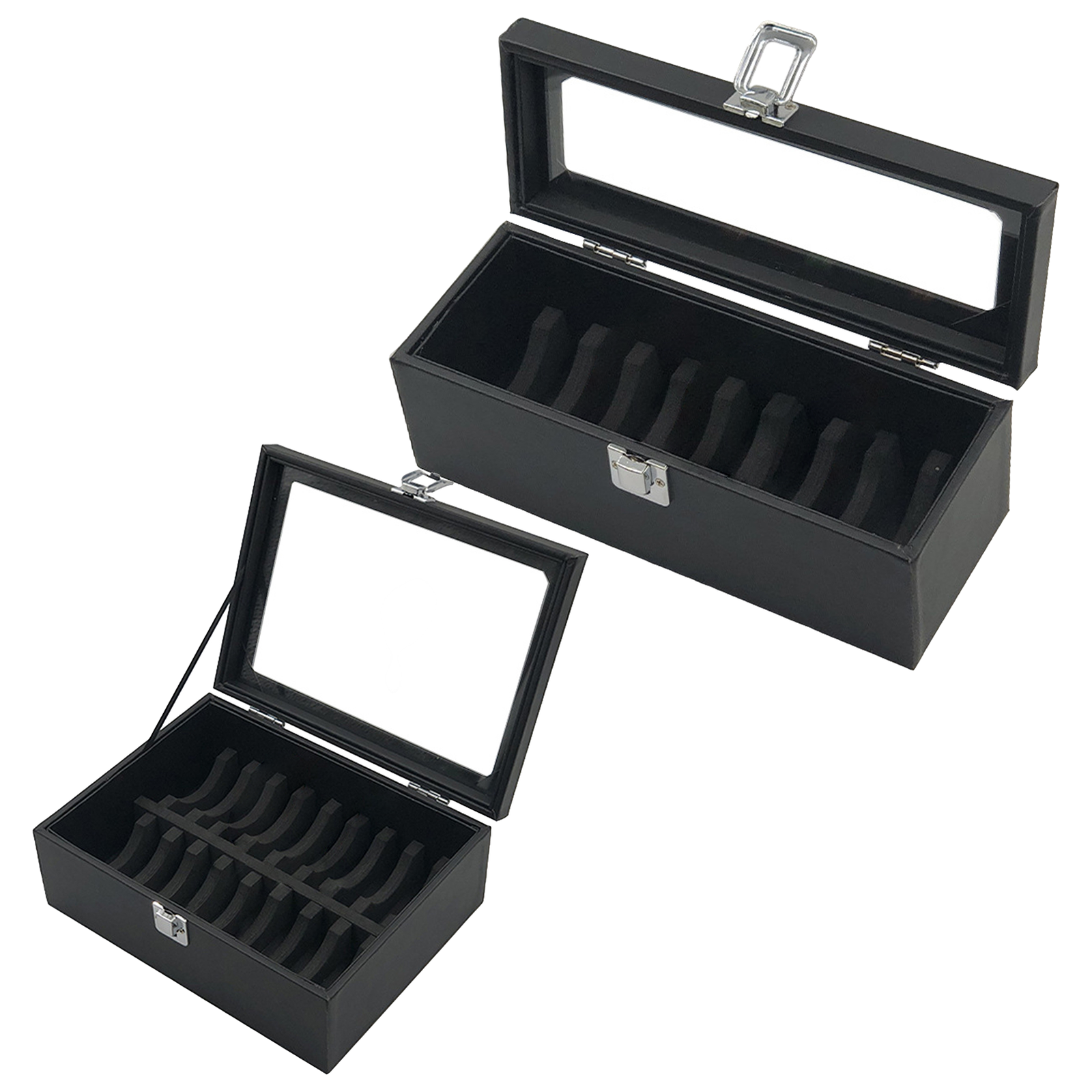 Elegant Lockable Jewelry Organizer Box for Bracelets & Bangles  -image