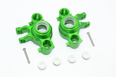 GPM Racing Green Aluminum Axle Carriers for Traxxas E-Revo 2.0 Brushless