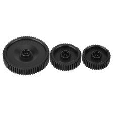 3PCS ABS High Quality Follow Focus Focusing Gear Kit 65T 43T 38T 0.8 HBA Fit