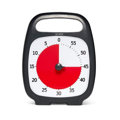TIME TIMER PLUS 60 Minute Desk Visual Timer - Countdown Timer with Portable H...