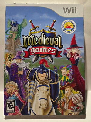 Medieval Games for Nintendo WII w/Cardboard Sleeve New & Sealed
