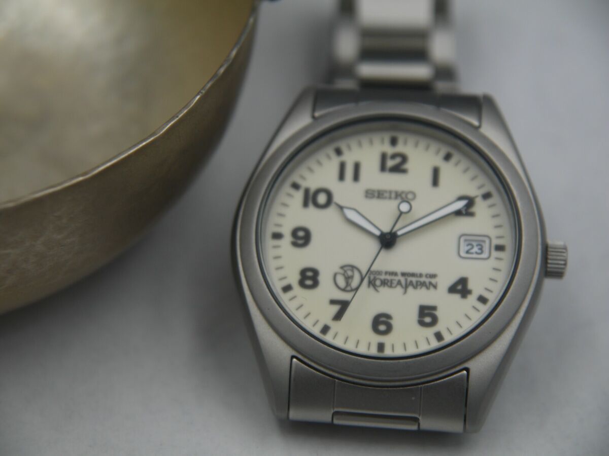 SEIKO 2002 FIFA WORLCUP 100m Dive 7N42-0AF0 Mint Condition SEIKO 2002 FIFA WORLCUP 100m Dive 7N42-0AF0 Mint Condition