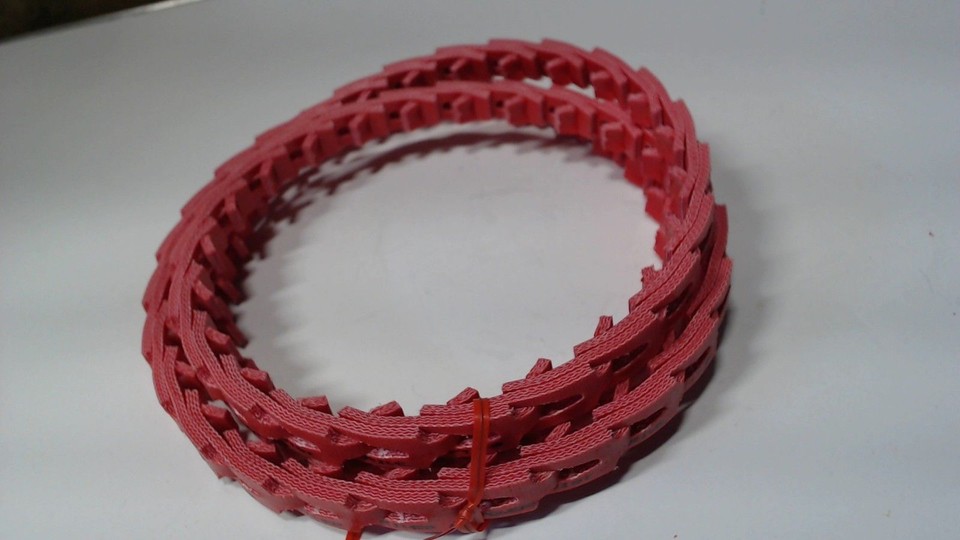 Cinghia A V Collegabile Powertwist Link Belt C/22: 5 Piedi, Sezione 7/8”, Regolabile