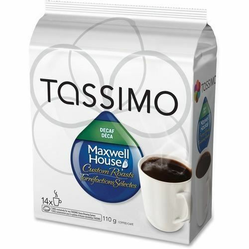Maxwell House Tassimo Pods Decaf Coffee 