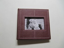 NEW VIEW PHOTO ALBUM MAROON PHOTO POCKET COVER HOLDS 160-4" X 6" PHOTOS