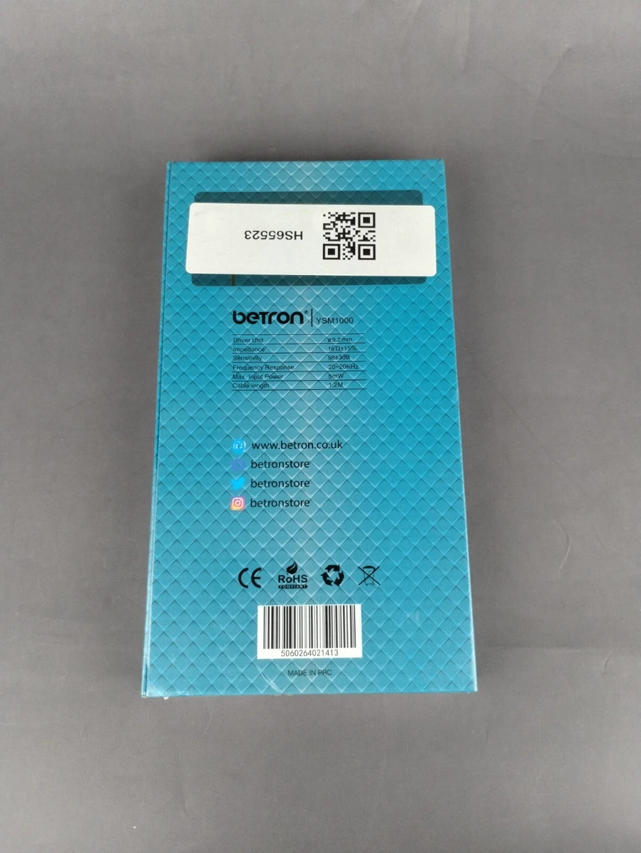 Betron ysm1000 headphones hot sale