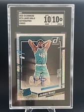 2023-24 Donruss James Nnaji Choice Silver Rated Rookie Auto #274 Hornets SGC 10