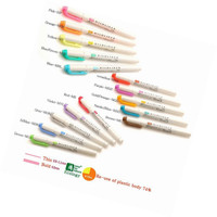 Zebra Mildliner Soft Color Double-sided Highlighter Pens Deep, Warm & Cool (3 Pa Zebra Mildliner Soft Color Double-sided Highlighter Pens Deep, Warm & Cool (3 Pa