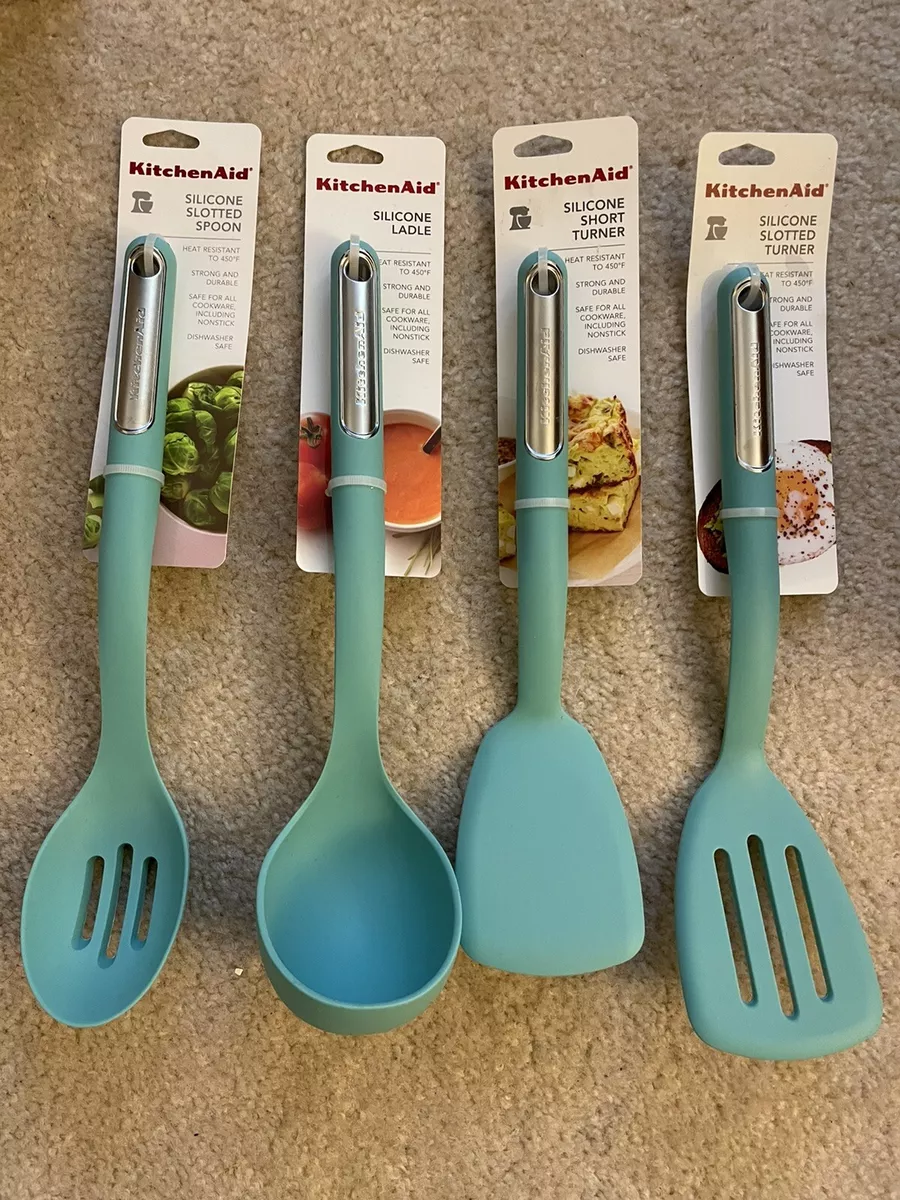 🧑🏻‍🍳This kitchenaid 4 piece silicone kitchen set is a must have! Only  $16.99! Choose between grey, blue and black! #costcodeals #costco #o…